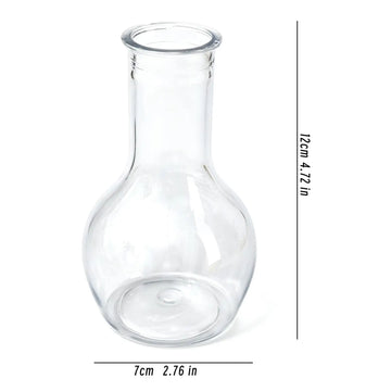 vases hydroponiques transparents modernes plantes tables jardins décoration bureaux