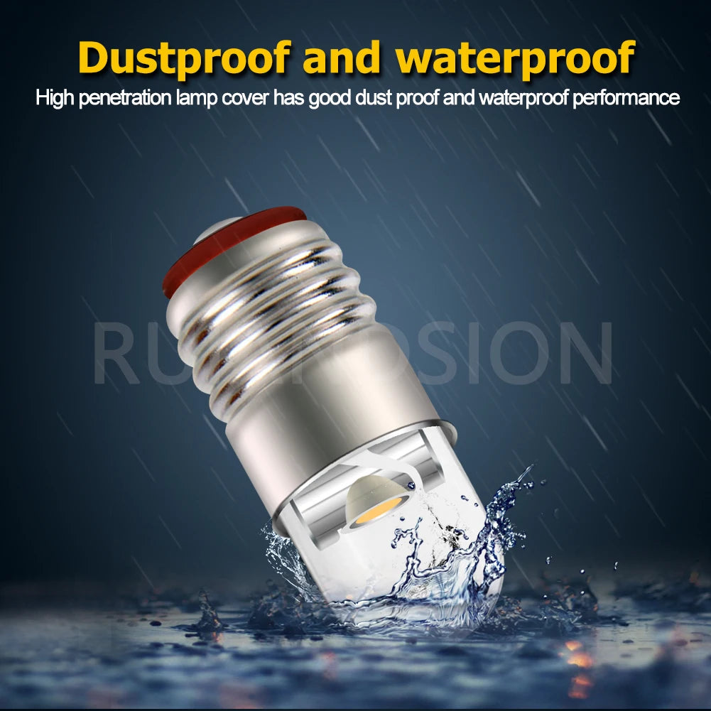 ampoule led e5 blanc chaud 60lm étanche 12v 24v moderne transparente 4300k
