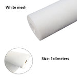 filet fenêtre adhésif noir blanc bleu taille 100x300cm 100x100cm nylon pp pvc moderne