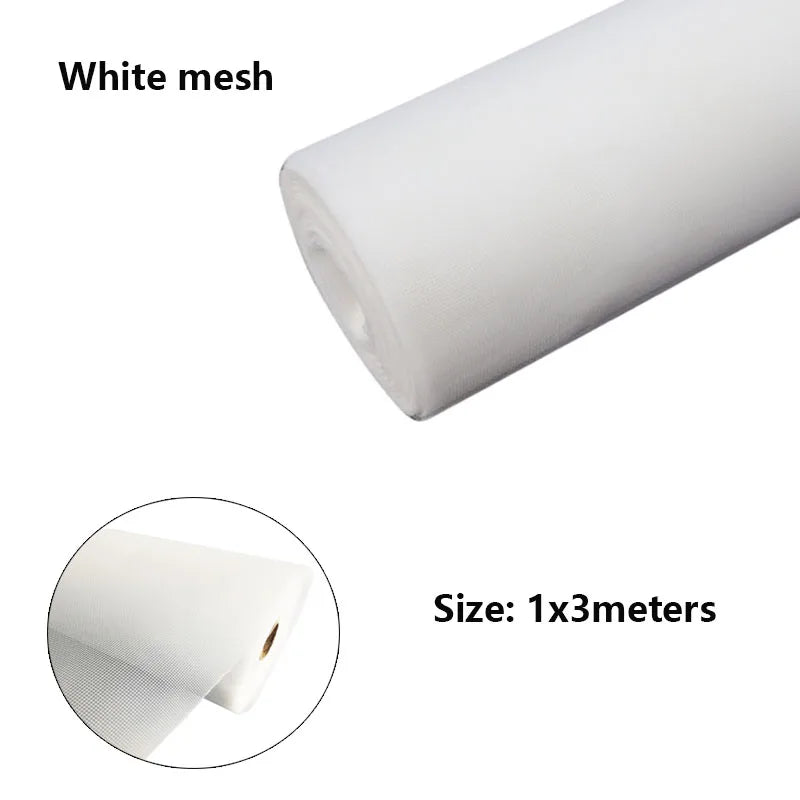 filet fenêtre adhésif noir blanc bleu taille 100x300cm 100x100cm nylon pp pvc moderne