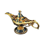 lampe huile artisanale rouge ornementée chaîne anniversaire noël pâques chambre salon
