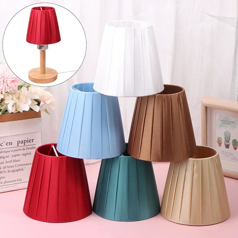 abat jour moderne rouge bleu marron vert beige blanc noir rose plié lisse élégants