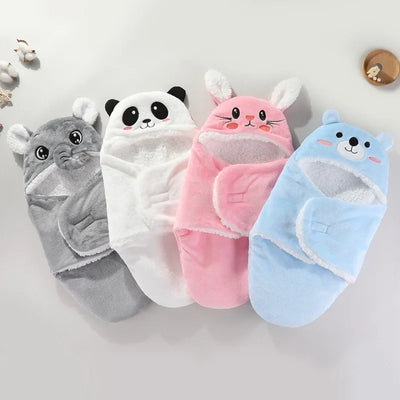 Housse de couette bébé 120x150 en velours coton avec motif animal de compagnie