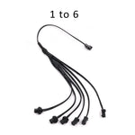 câbles électrique répartiteur 12v splitter clips boitier controle accessoire éclairage néon moderne