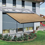 store solaire anti uv imperméable beige noir moderne 2m 2m 3m 3m
