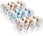 rangement chaussures enfants transparent moderne empilable acrylique réutilisable