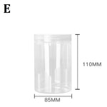 pots conservation hermétiques bouchons spirales support bambou moderne qualité alimentaire respectueux environnement transparents