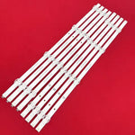 bande led blanc 945mm 3v lisses moderne leds opaque kit 4pcs