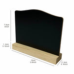 tableau noir portable moderne bois tôle peinte sans fixation vierge texte