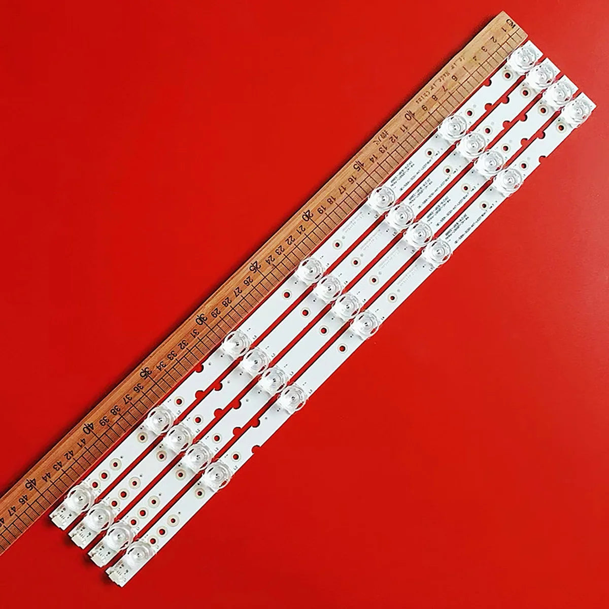 ruban led blanc moderne 13cm éclairage industriel 50v led aluminium transparent