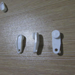 clips porte rideau blanc moderne clips drapery hooks accessoires douche fixations polyvalents pack
