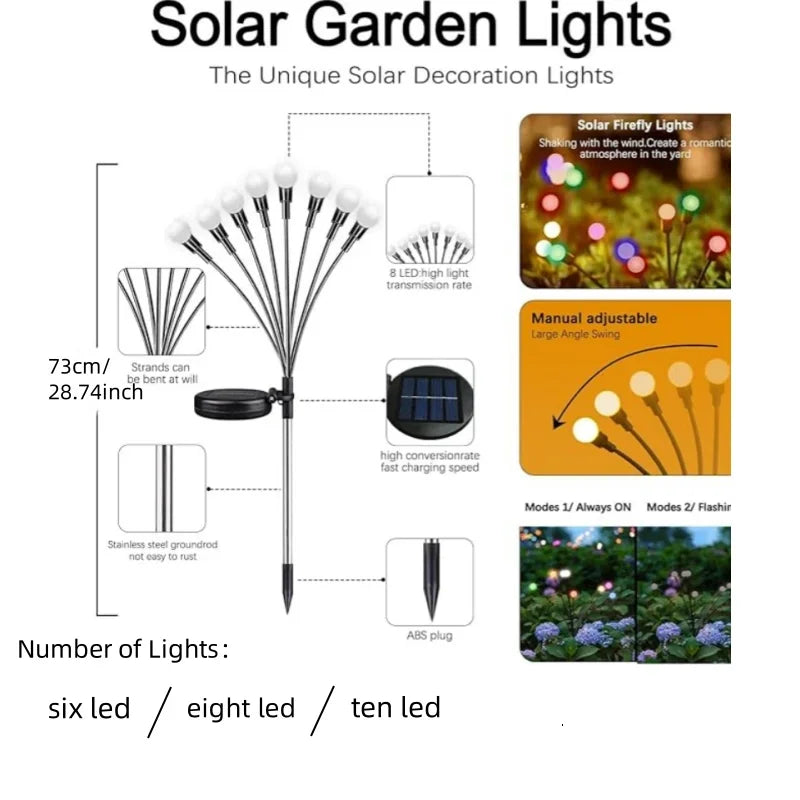 guirlande lumineuse solaire led multicolore moderne blanc boules sphériques facile installationextérieur