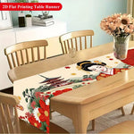 table runner japonais traditionnel motif kimono fleurs table couverts assiettes verres bougies printemps été