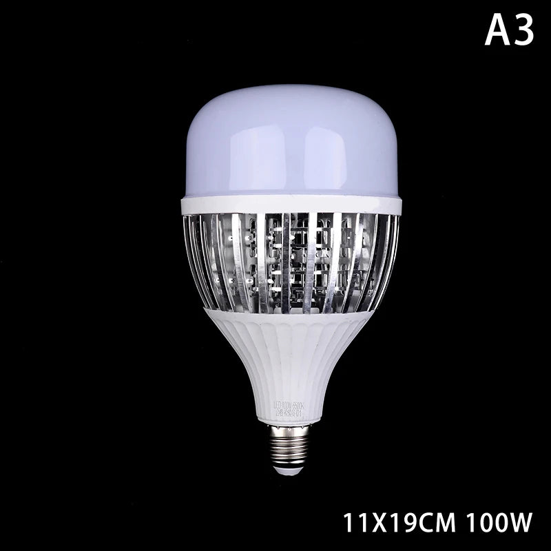 ampoule led 100w 150w 200w 250w 300w 50w 80w éclairage moderne étoupe e27 grille