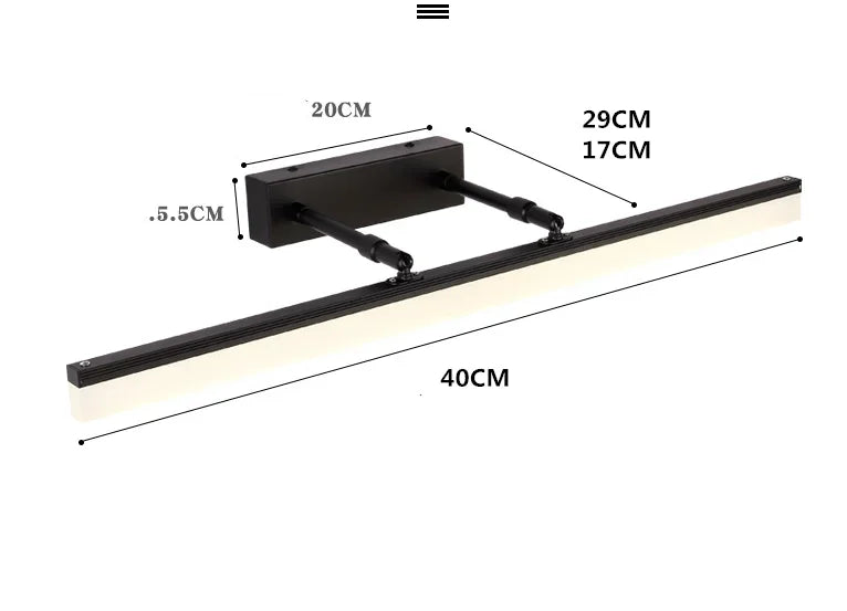 luminaire mural moderne blanc noir argent fixations murales éclairage salle bain minimaliste