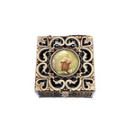 boîtes bijoux or argent élégantes ajourées classiques bonbons favor mariage trinkets organizer