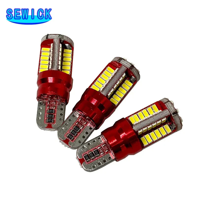 ampoule led t10 rouge blanche 800lm 12v 3w feux dégagement moderne