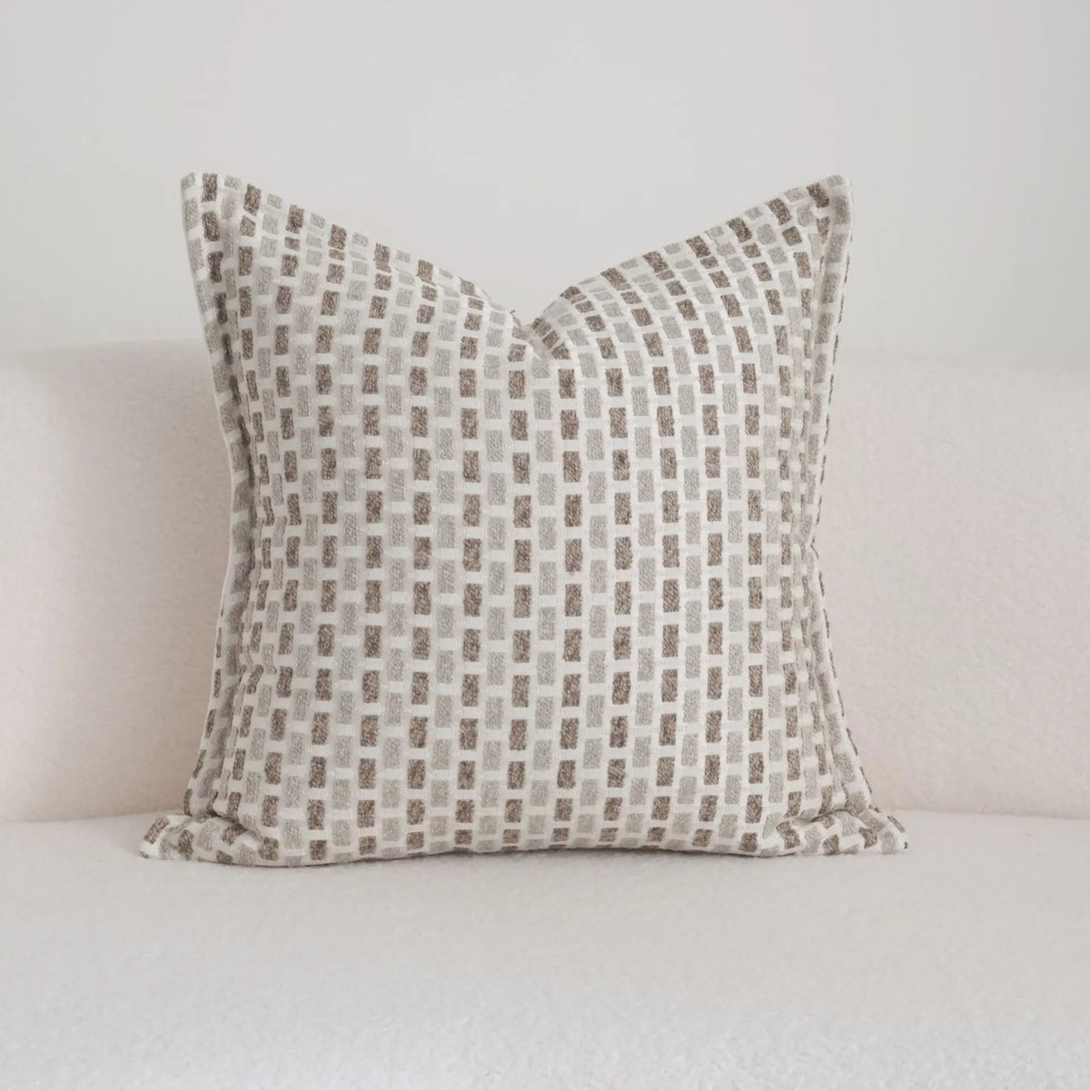 housse coussin carrée motif géométrique moderne coton polyester 30x50cm 45x45cm decoration maison voiture