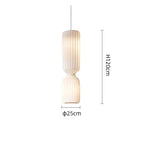 lampe sol moderne blanche tissu rayures verticales cylindrique salon chambre intérieur chic