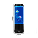 lampe led méduse couleur changeante usb batterie veilleuse table moderne enfants chambre anniversaire