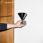 lampe murale moderne minimaliste argentée noire led mur fixée contemporain