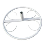 support plante fer blanc vert gris moderne décoration florale mariage anniversaireintérieur decoration base florale