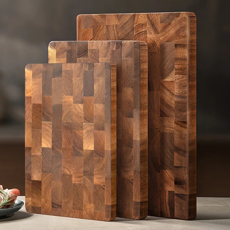 planche découper bois géométrique moderne rustique découpe viande fromage légumes pain