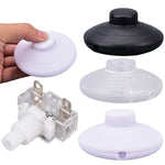pièces fixation meubles blanc noir rond lisse pratique utilitaire vis orifices divers