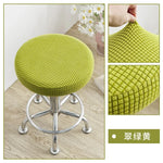couvre siège moderne rayures horizontales bleu marine jaune vert rose clair adhésif élasthanne polyesterôtel