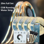 ruban led blanc chaud froid 360 leds ws2811 ic adhésif moderne 24v 50000h