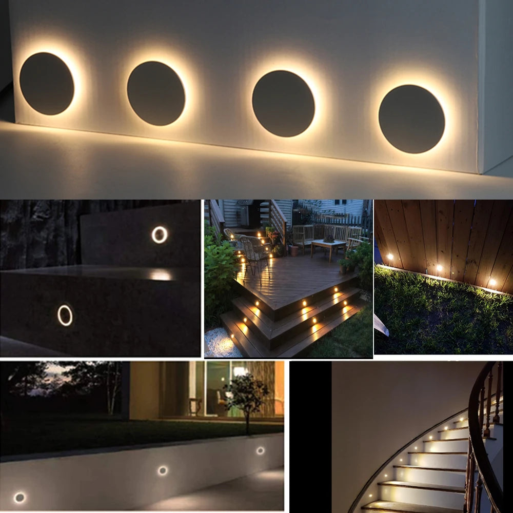 Spot LED moderne blanc chaud ip67 étanche 12v 24v aluminium autoinstallation chambre cuisine salon