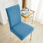 housse chaise moderne tissu extensible protecteur siège salle manger banquet
