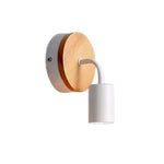Lampes murales modernes bois clair noir blanc éclairage quotidien chambre entrée étude