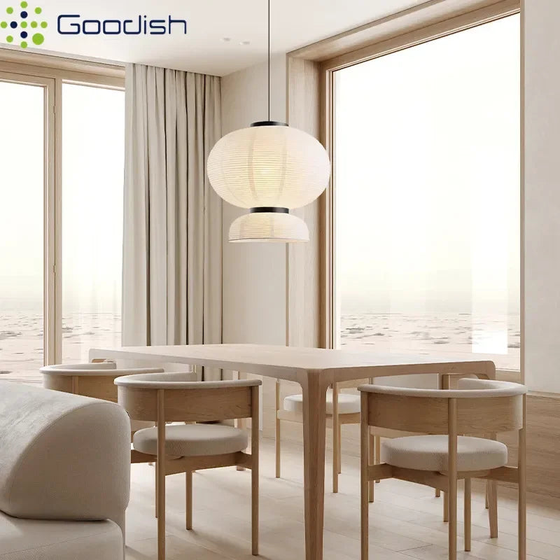 suspension lumineuse moderne blanc rayures horizontales opacité 25w 90260v 2000lm