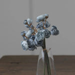bouquet fleurs artificielles mariage couleur rose blanc orange vase goutte minimaliste decorationintérieur