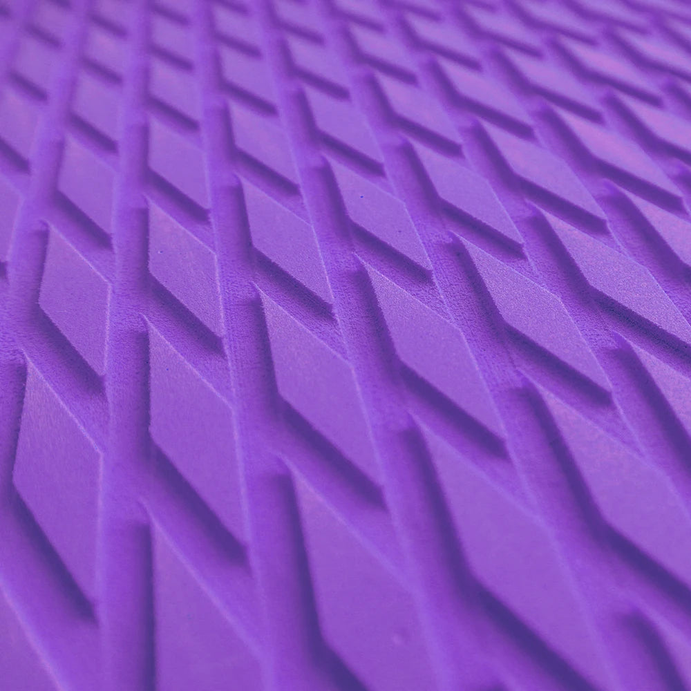 traction pad surf planche mousse eva adhésif antidérapant gris rayures diagonales moderne kayak piscine