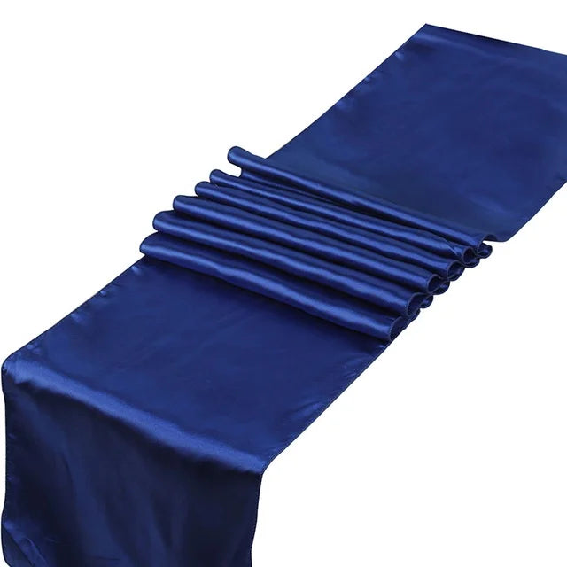 table chevet chemin table blanc violet bleu marine rouge moderne polyester