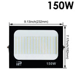 projecteurs led exterieurs modernes 100w 150w 200w ip65 garage sport rue