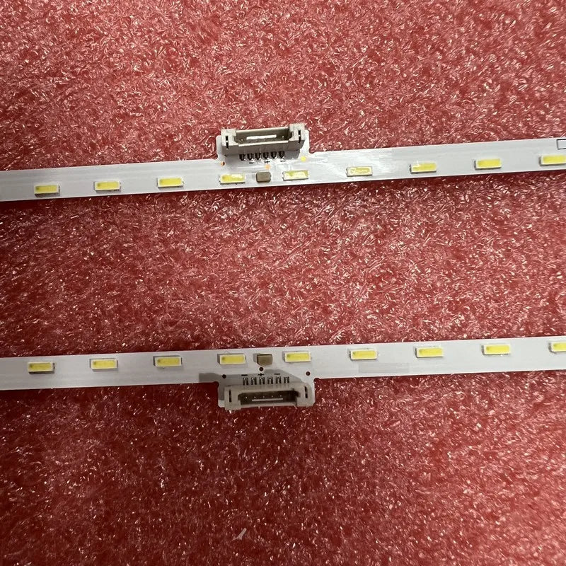 ruban lumineux led blanc jaune moderne clips connecteurs télévision salle maison