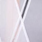 rideau blanc ajouré semi transparent classique décoratives tissu polyester ornemental chambre salonhôtel