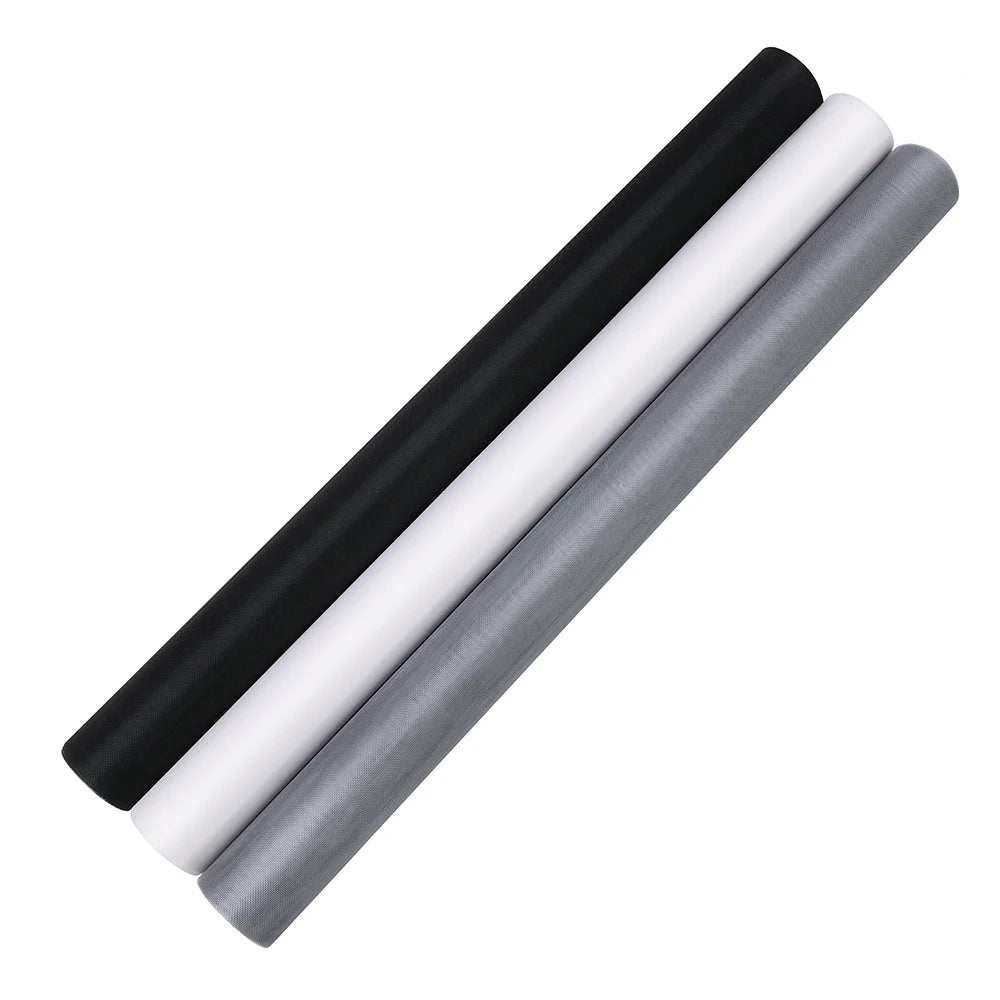 moustiquaire fenêtre voile maille fibre verre autocollante protection insectes intérieur moderne noir gris blanc
