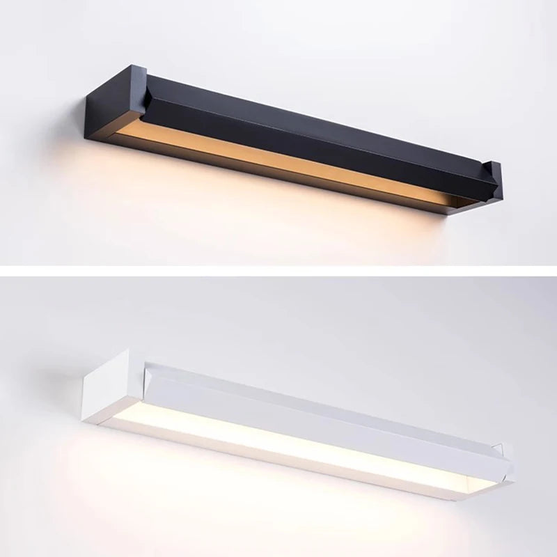 lampe murale moderne led noir blanc ip65 2492000lm 110240v aluminium