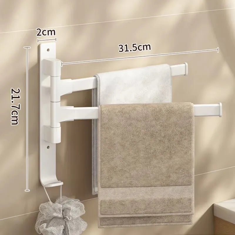 porte serviettes mural pliable moderne blanc noir gris serviettes microfibre brosse bain porte haillons