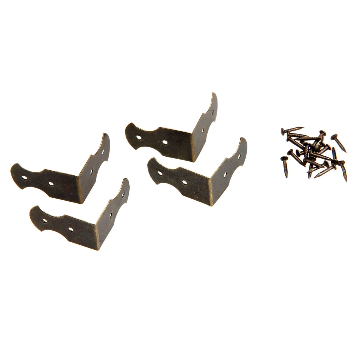 clips coin noir doré vis classique fourreurs travail bois petits grands