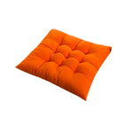coussin siège carré moderne amovible lavable coton polyester couleur verte rouge bleue violette gris