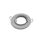 spots led noir blanc doré modernes clips vis round lisses