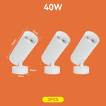 lampe pliable led noir blanc moderne salon cuisine chambre 220v 40w
