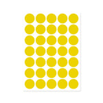 autocollants ronds multicolores 100 pièces stickers adhésifs décoration moderne minimaliste