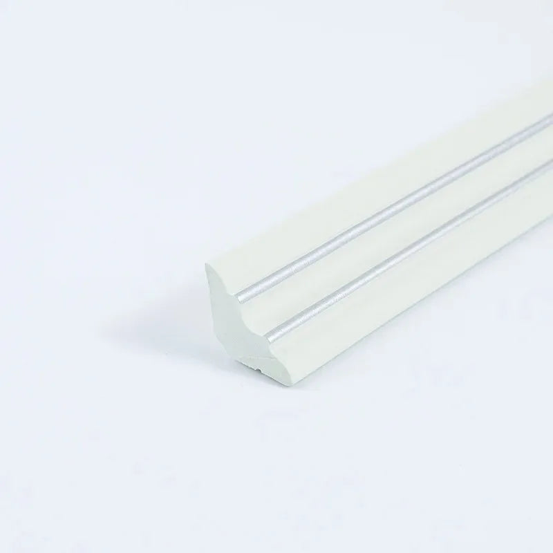 corniche auto adhésive pvc beige rouge moderne fête decoration intérieure classique 2m opaque