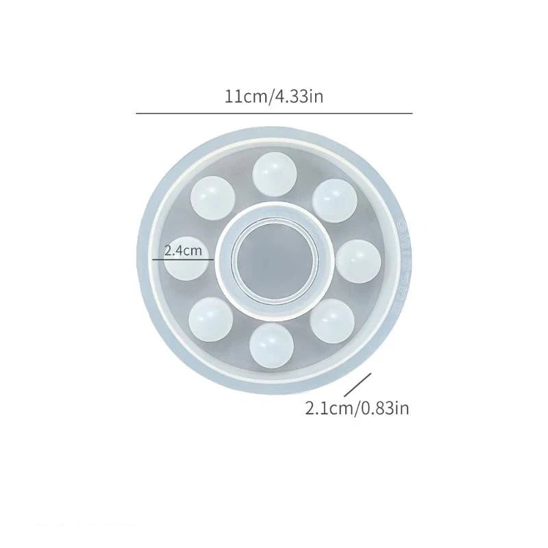 support fleurs silicone transparent tube lab animal compagnie moderne minimaliste